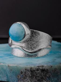 Ring Larimar Fluss